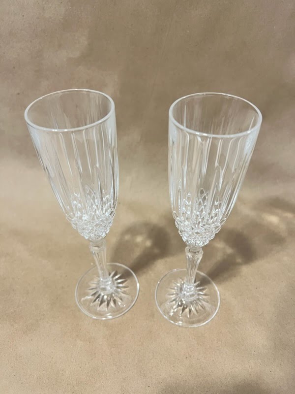 Set of 2, Champaign Glasses
