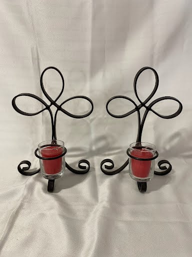 Set of 2 candle holders