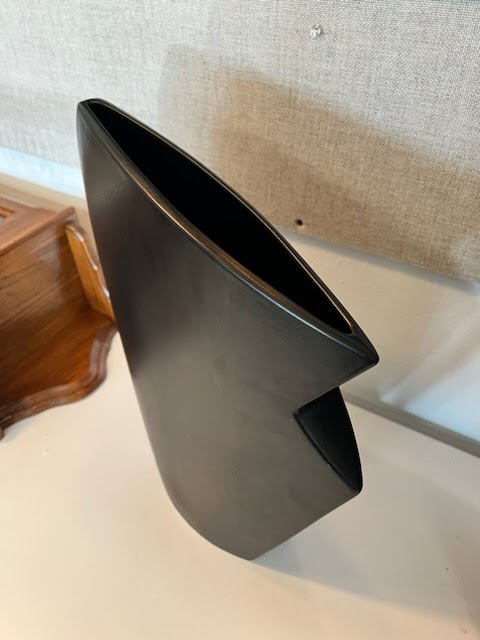 John Berden Studio Canada Black Vase
