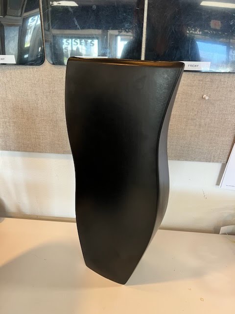 John Berden Studio Canada Black Vase