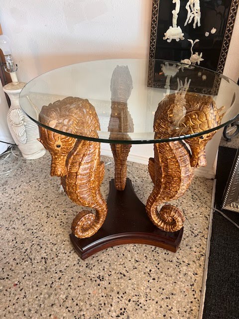 Tommy Bahama Seahorse End Table
