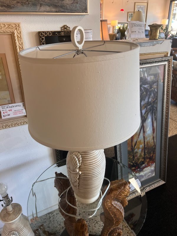 Set of 2 - Sea SHell Table Lamp