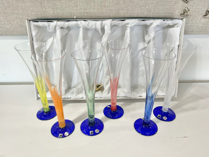 SET OF 6 - Opus Signed Glassware