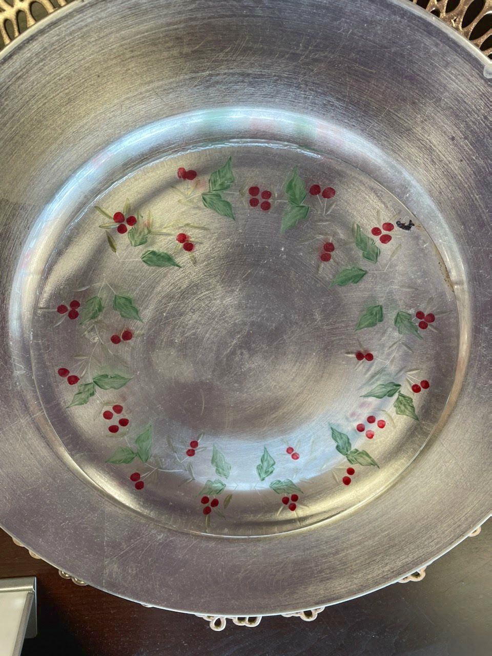 8" Christmas Decor Plates