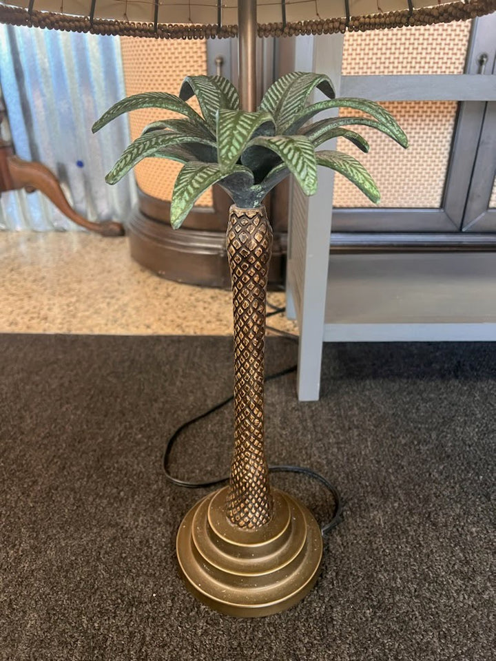29" Tall Palm Tree Table Lamp