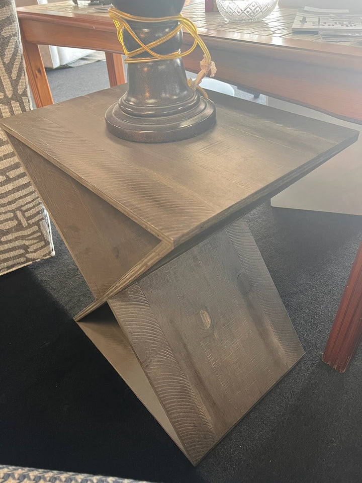 Grey End Table