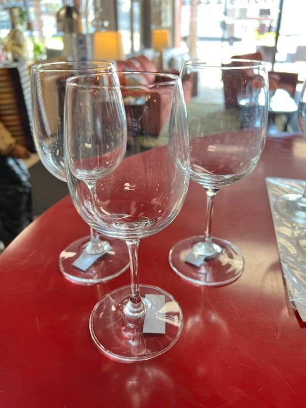 SET OF 3 -Glassware