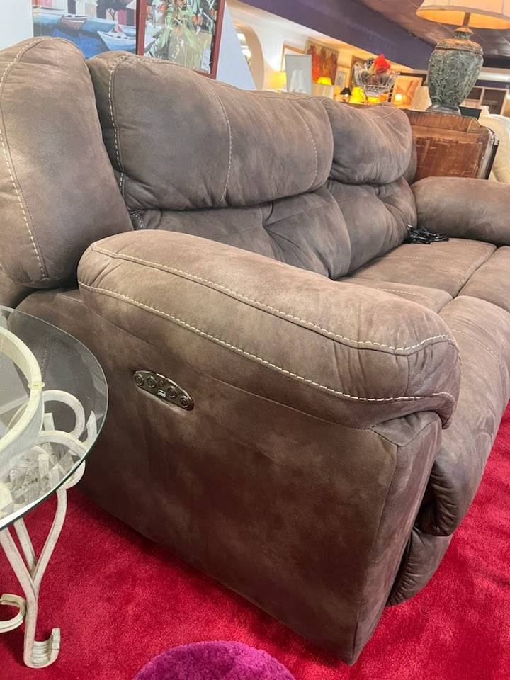 Double Electric Recliner Sofa