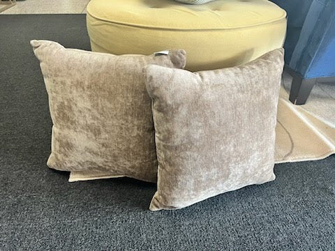 Set of 2, Brown Pillow