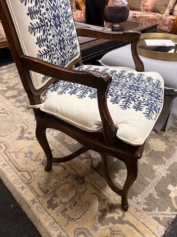SET OF 2 - Wood Arm Chairs