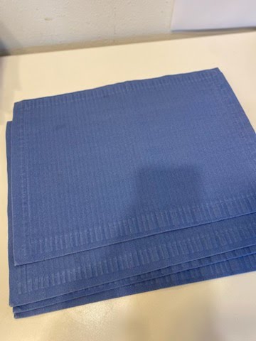 Set of 4 - Blue placemats