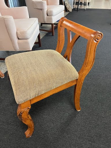 Upholster seat - lowback chair - Powell 27"H