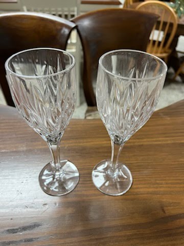 Set/2 crystal glasses