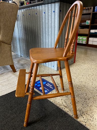 Kids wooden high chair