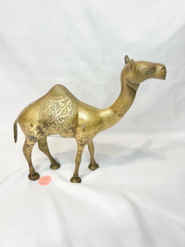 Brass Camel Decor