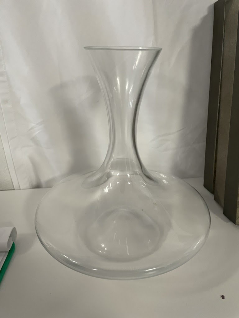 9" Glass Carafe