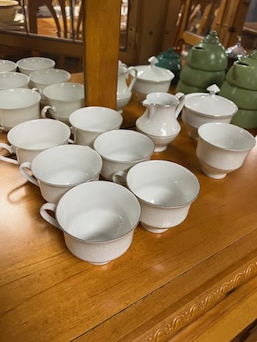White German Tea Cups