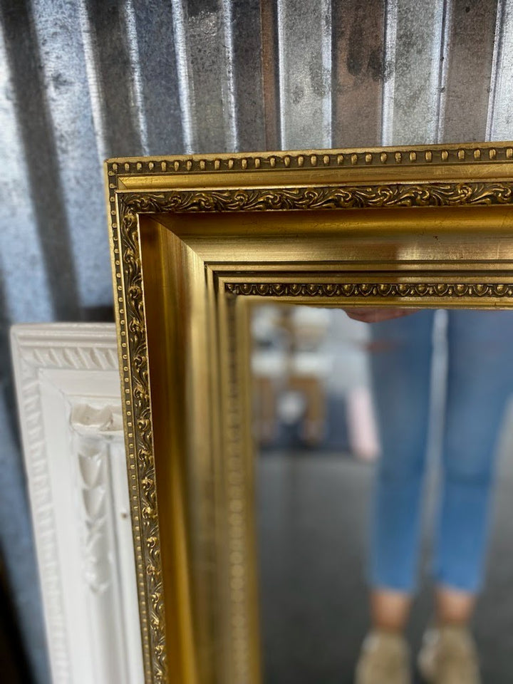 Heavy duty Gold frame mirror
