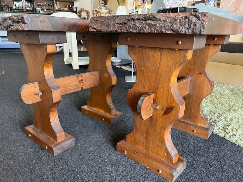 SET OF 2 - Trestle End Table