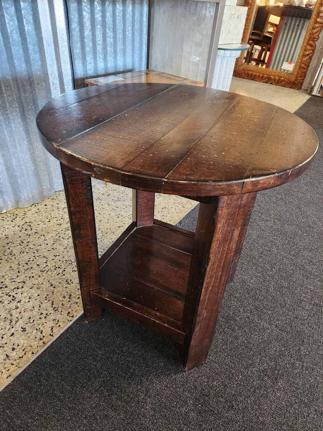 Pottery Barn End Table 20" Round