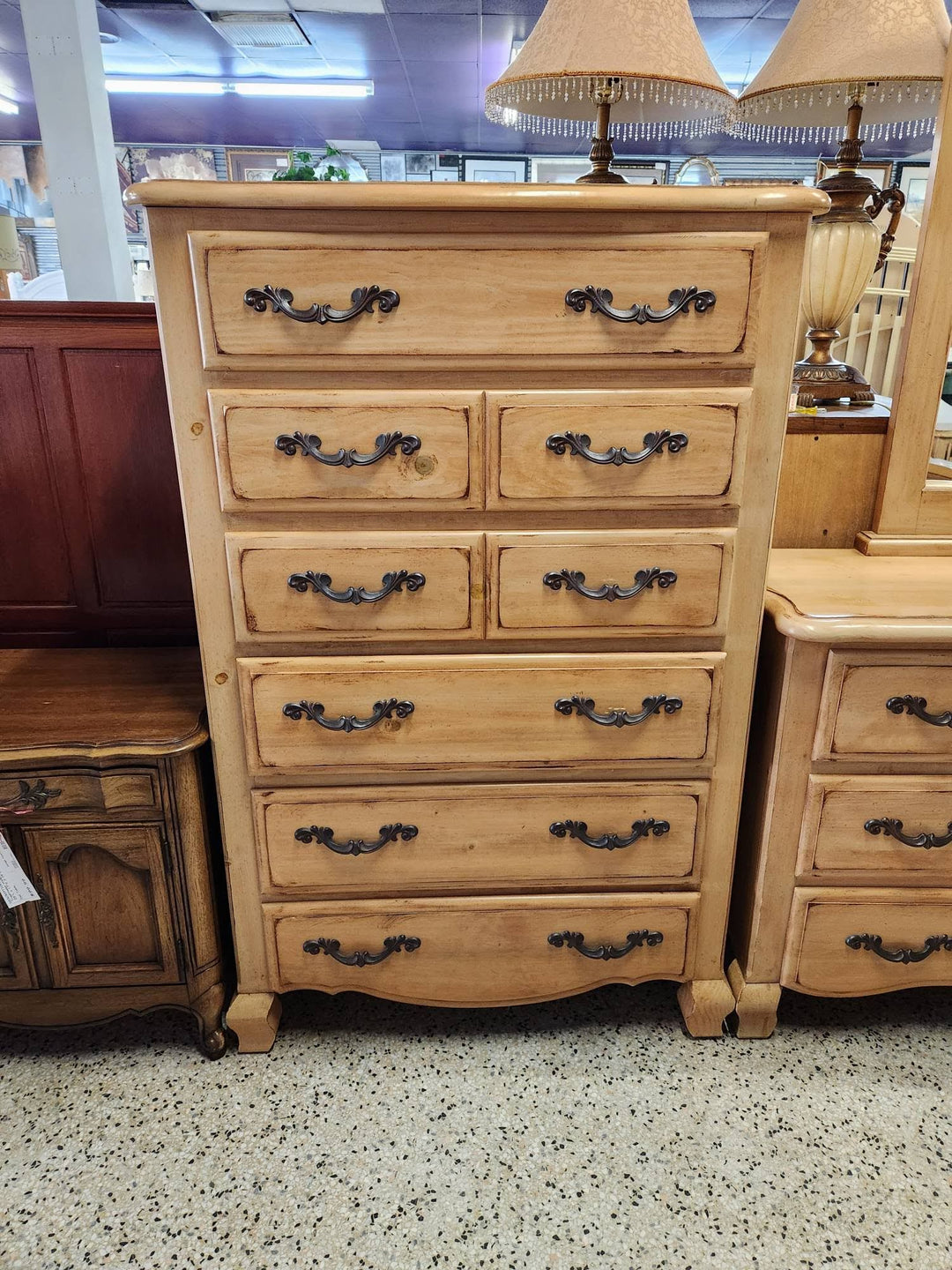 58" Height High Chest