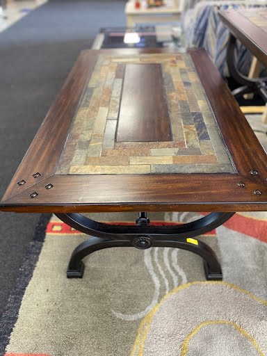 Wood/Stone coffee table