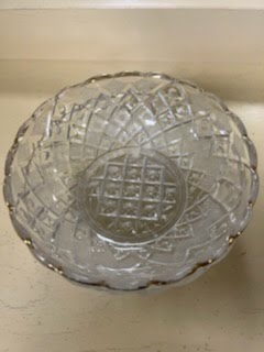 Set/2 Cut Glass Bowls