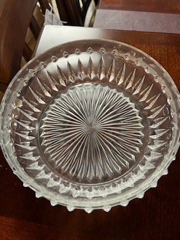 Cut Glass Bowl/Tray